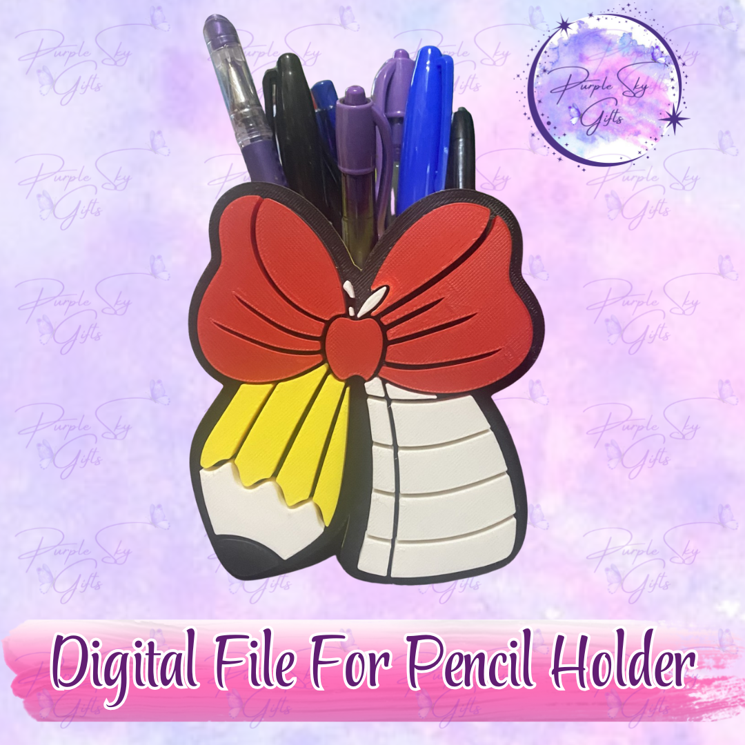 STL Files Pencil Holders