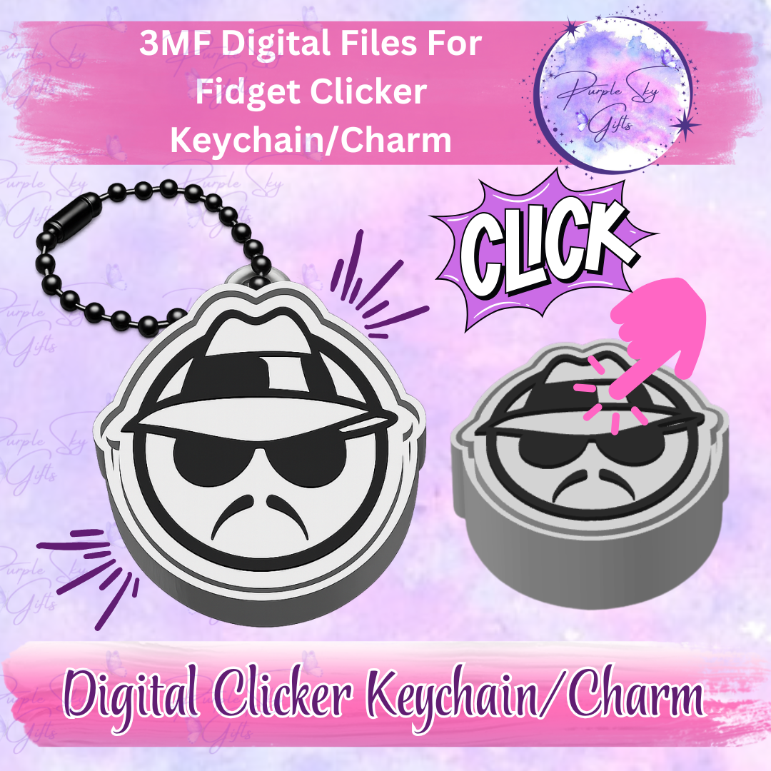 Fidget Keyboard Clickers 3MFS