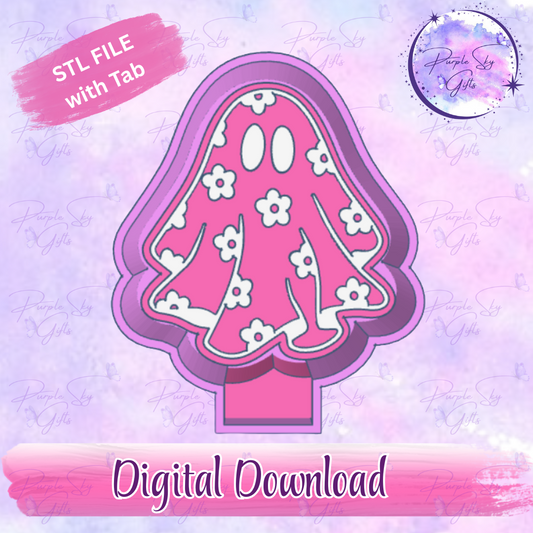 Daisy Ghost Mold Housing STL Digital File