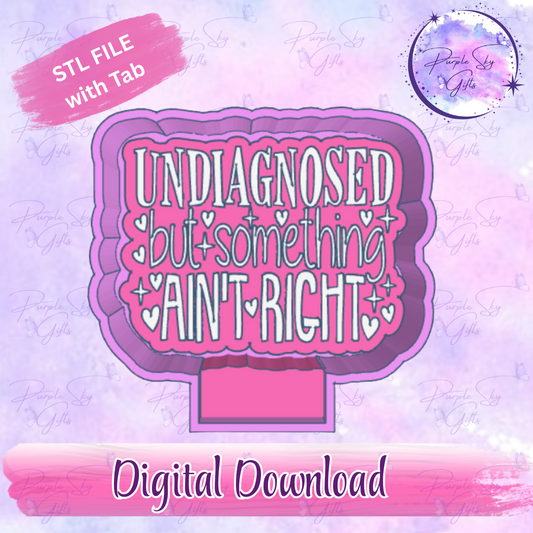 Undiagnosed But Something Ain't Right Mold Housing STL Digital File