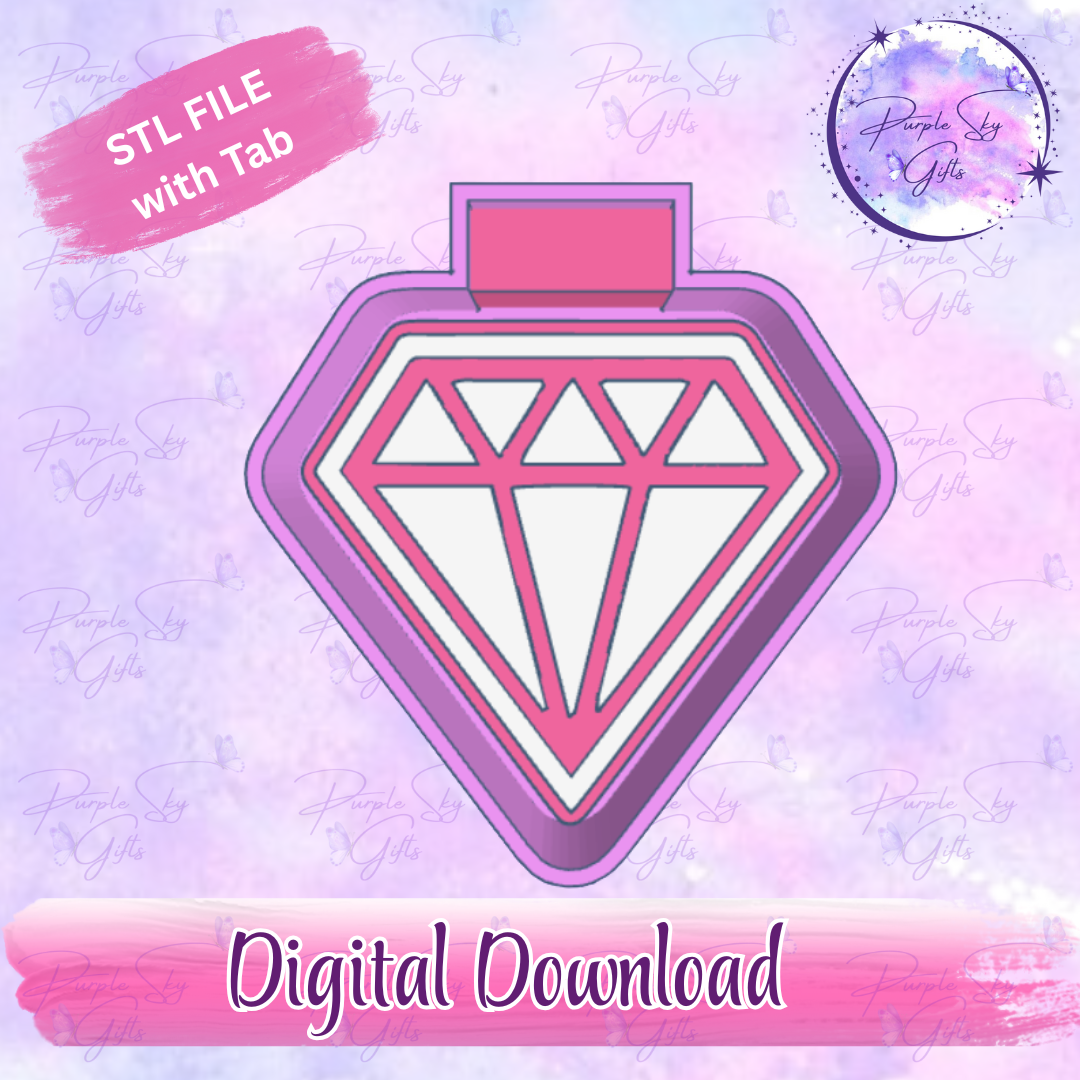 Diamond Freshie Mold Housing STL Digital File