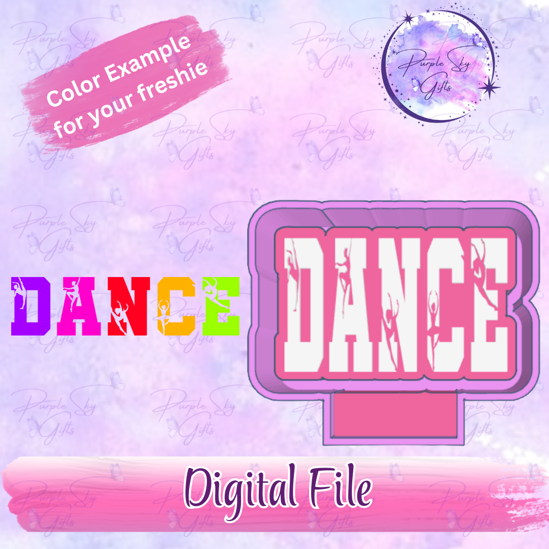 Dance Freshie Mold Housing STL Digital File