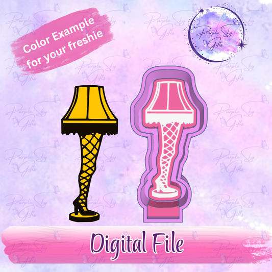 Leg Lamp Freshie Mold Housing STL Digital File