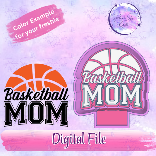 Basketball Mom Freshie Mold Housing STL Digital File