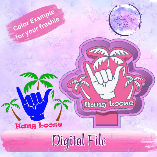 Hang Loose Mold Housing STL Digital File