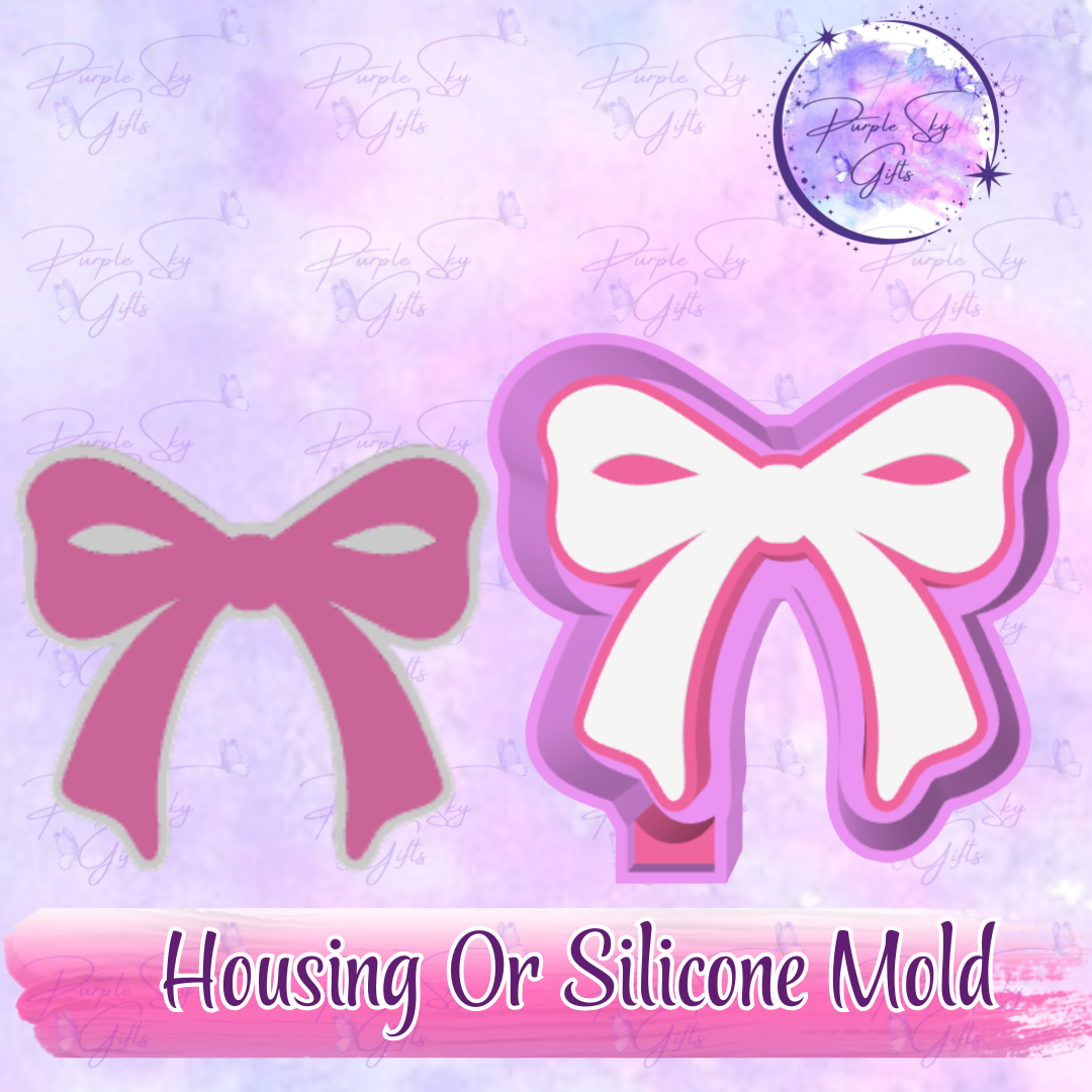 Bow 2 Freshie Mold Housing or Silicone Mold