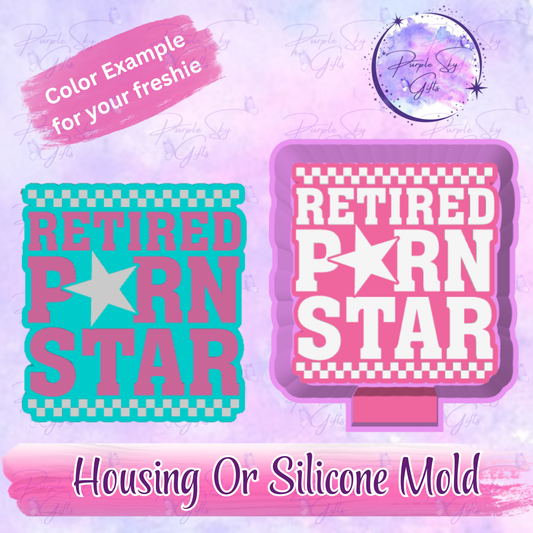 Retired Porn Star Freshie Mold Housing or Silicone Mold