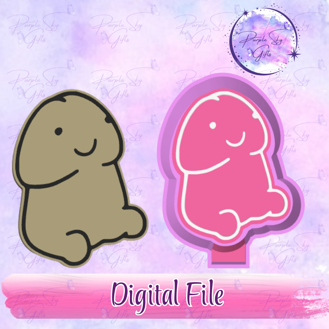 Richard Peen Ding Ding Freshie Mold Housing STL Digital File