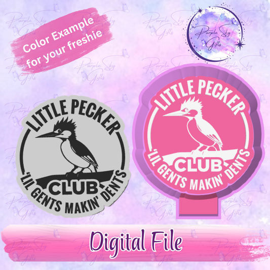 Little Pecker Club Freshie Mold Housing STL Digital File