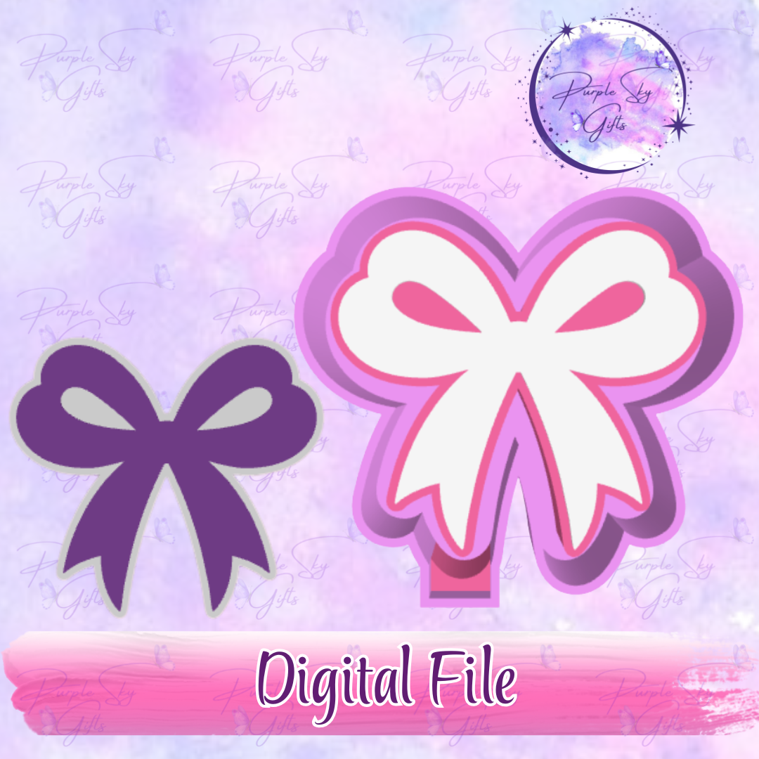 Bow 1 Freshie Mold Housing STL Digital File