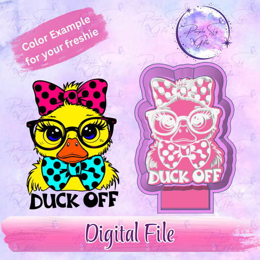 Duck Off Mold Housing STL Digital File