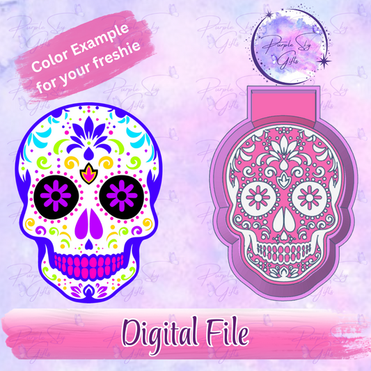 Daisy Sugar Skull Housing STL Digital File