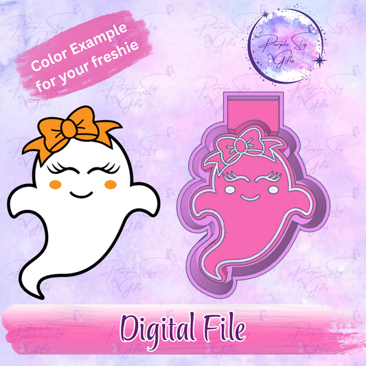 Cute Ghost Girl Housing STL Digital File