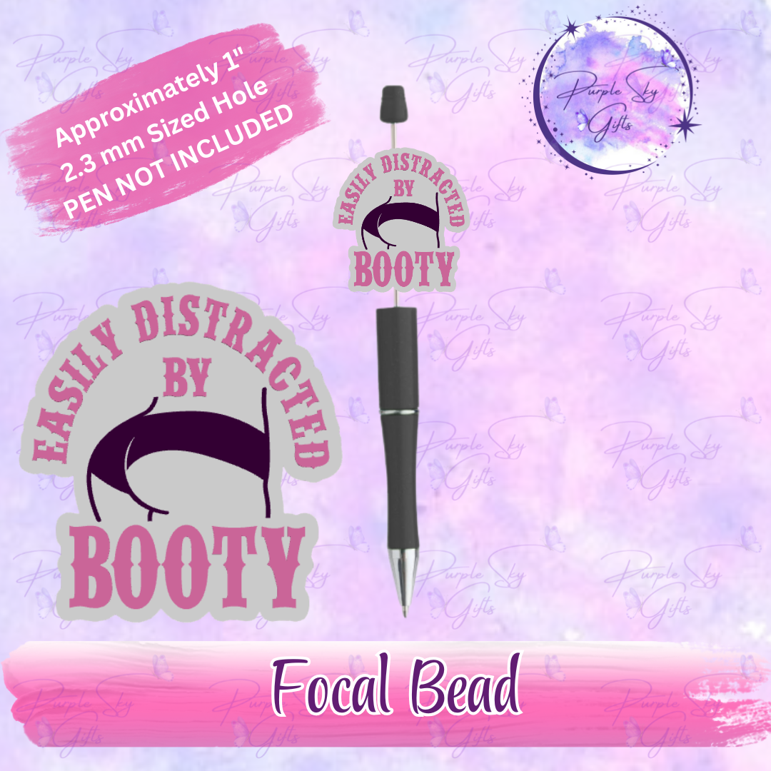 Easily Distracted By Booty Focal Bead