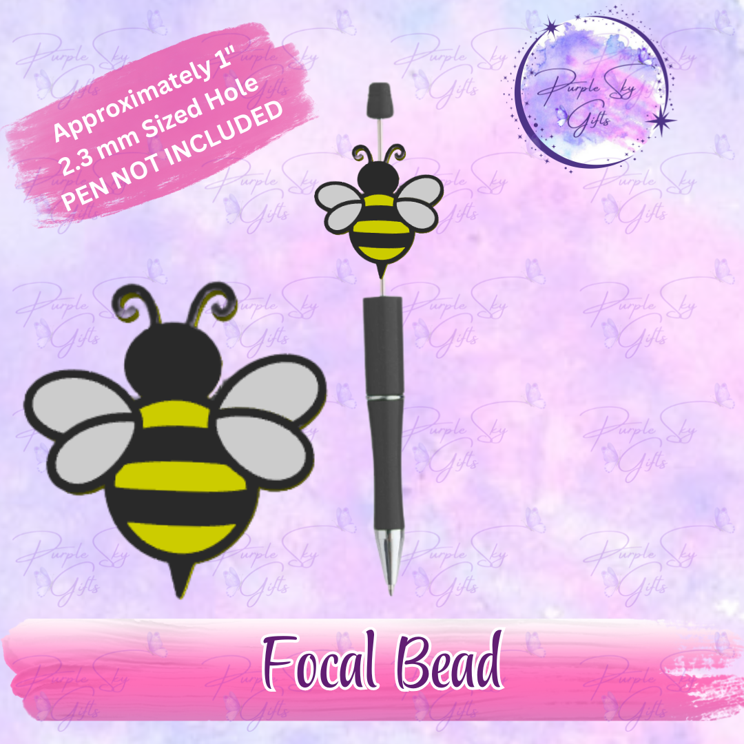 Bumble Bee Focal Bead