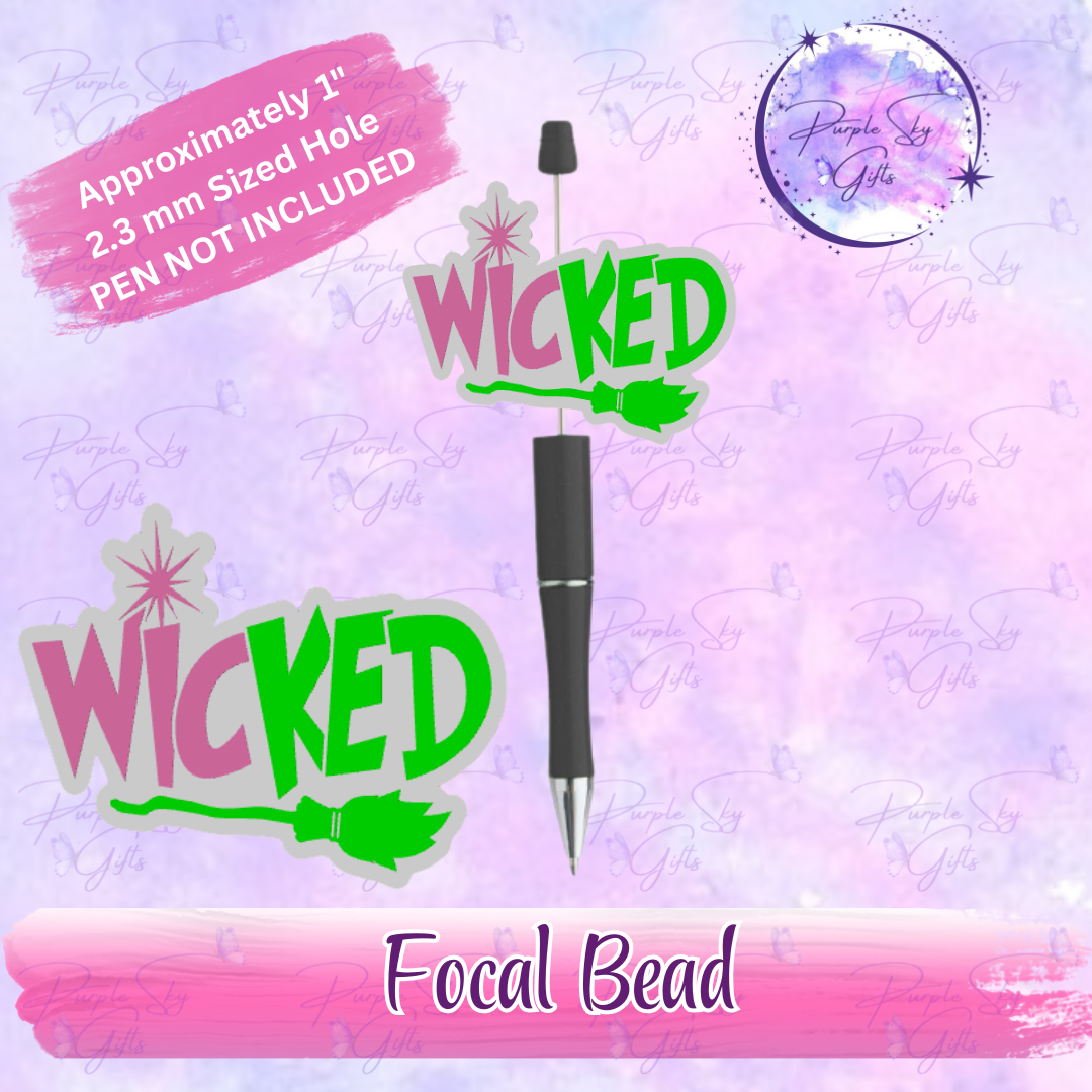 Wicked Focal Bead