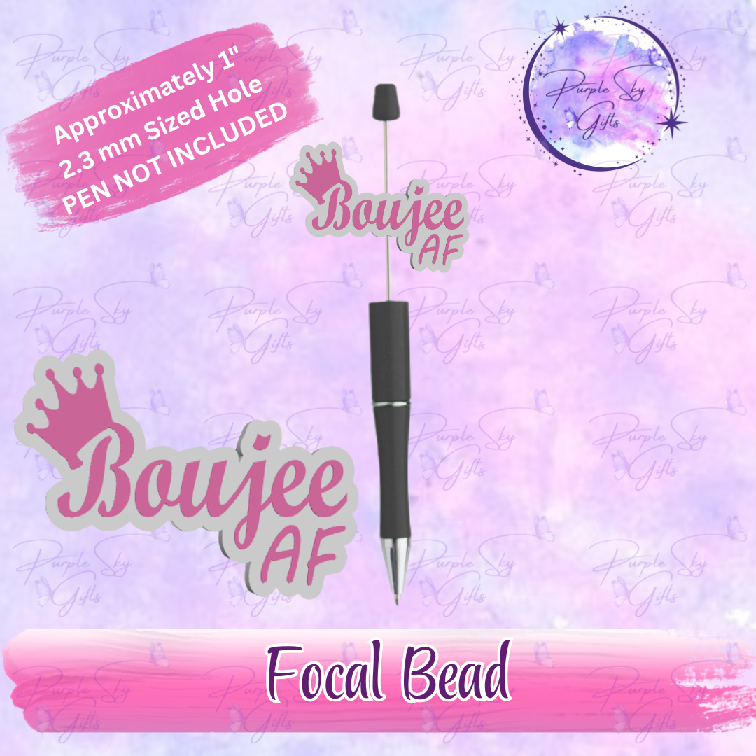 Solid Crown Boujee AF Focal Bead