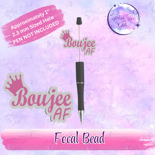 Solid Crown Boujee AF Focal Bead