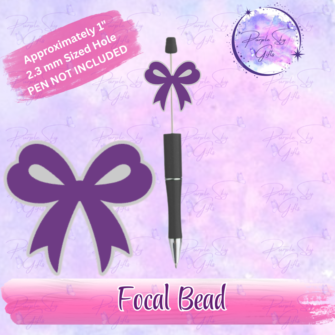 Bow 1 Focal Bead