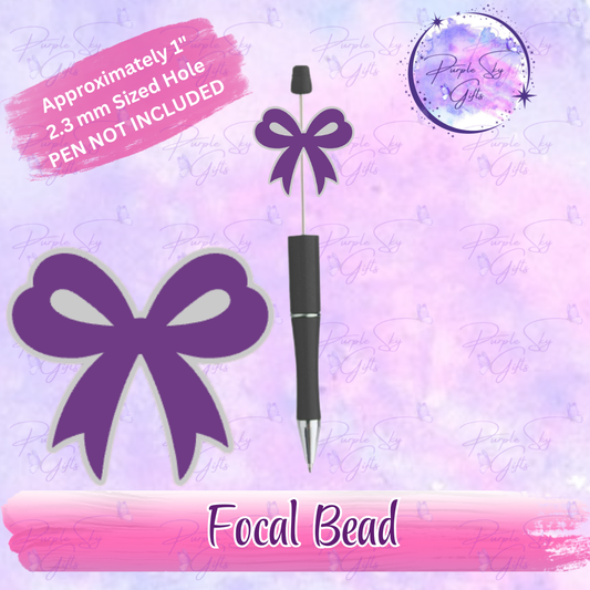 Bow 1 Focal Bead