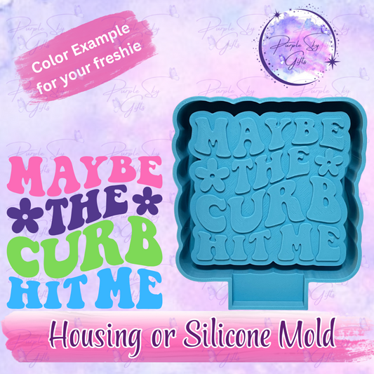 Maybe The Curb Hit Me Freshie Housing or Silicone Mold