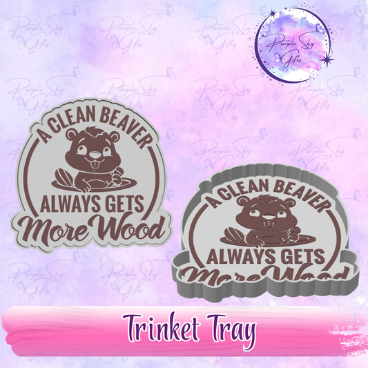 A Clean Beaver Gets More Wood Trinket Tray