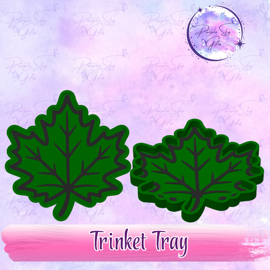 Fall Leaf Trinket Tray