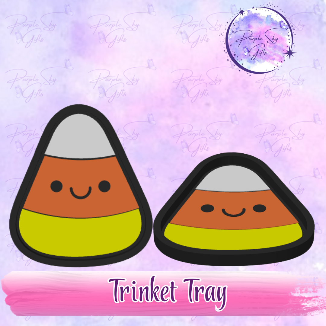 Happy Candy Corn Trinket Tray