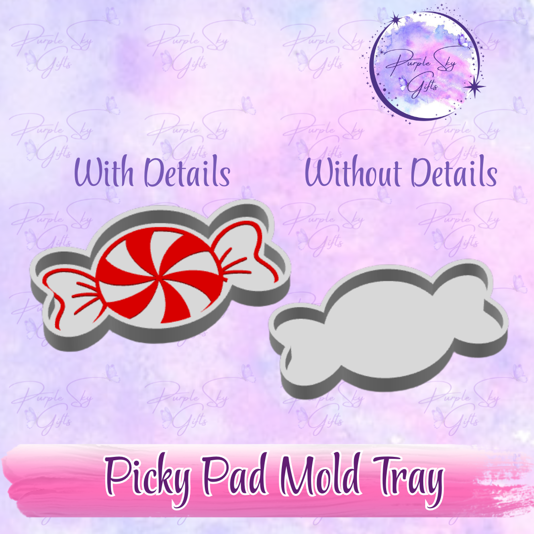 Peppermint Candy - Picky Pad Mold or Small Trinket Tray