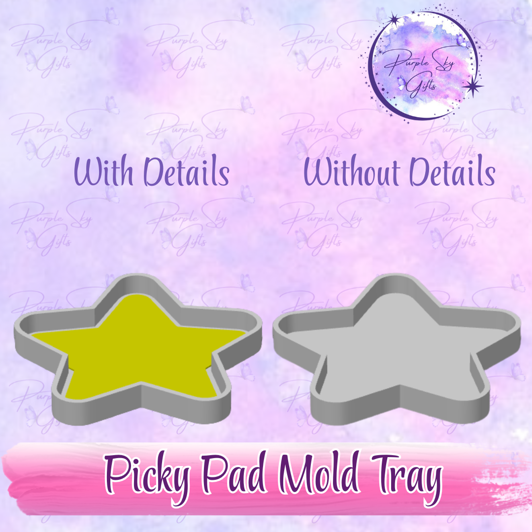 Star - Picky Pad Mold or Small Trinket Tray