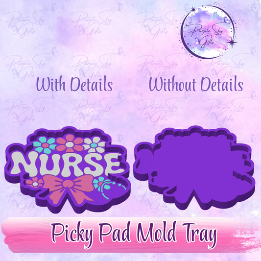 Floral Nurse - Picky Pad Mold Tray