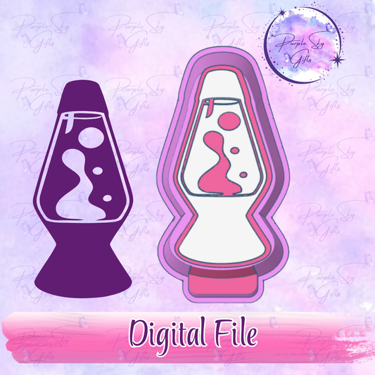 Lava Lamp Mold Housing STL Digital File