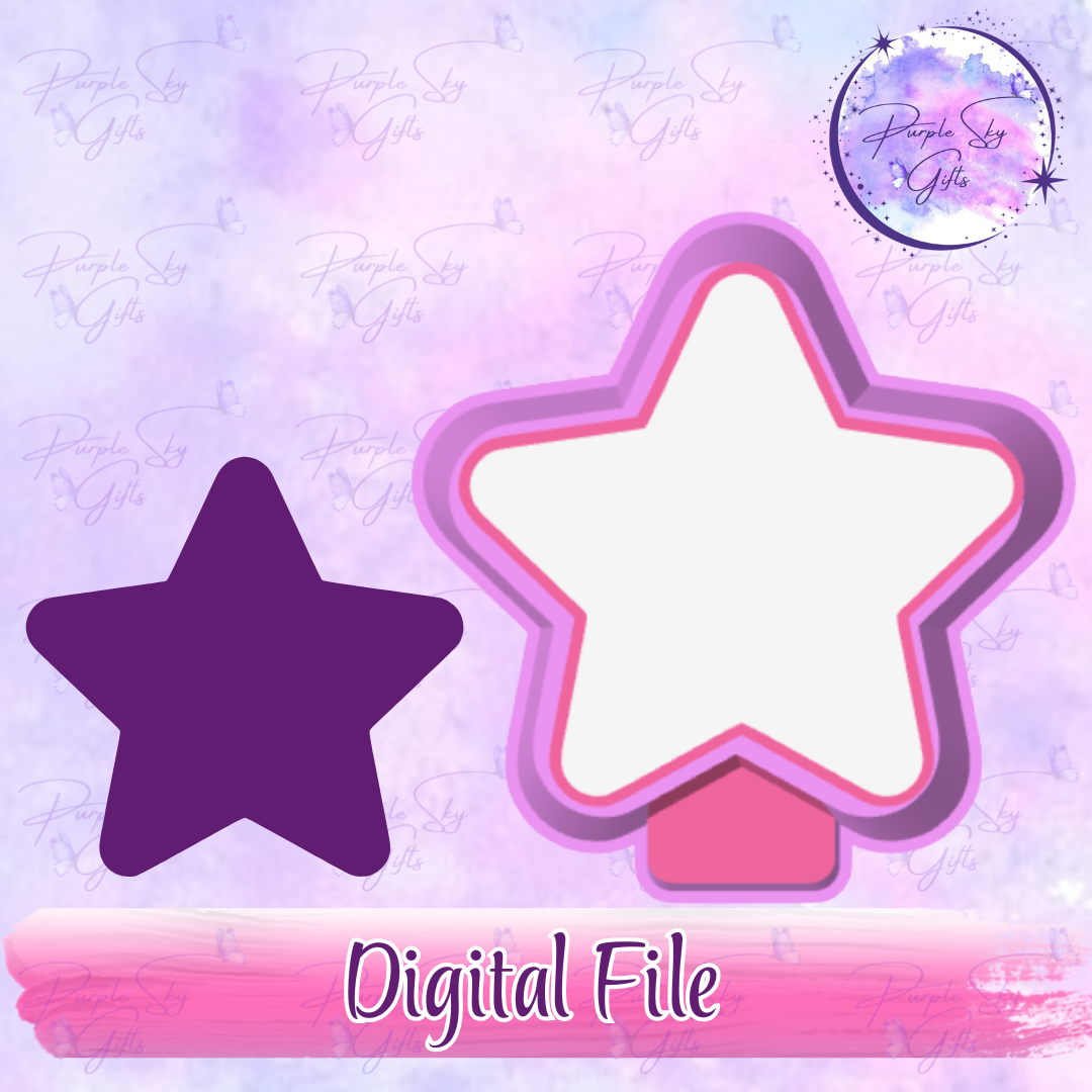 Star Mold Housing STL Digital File