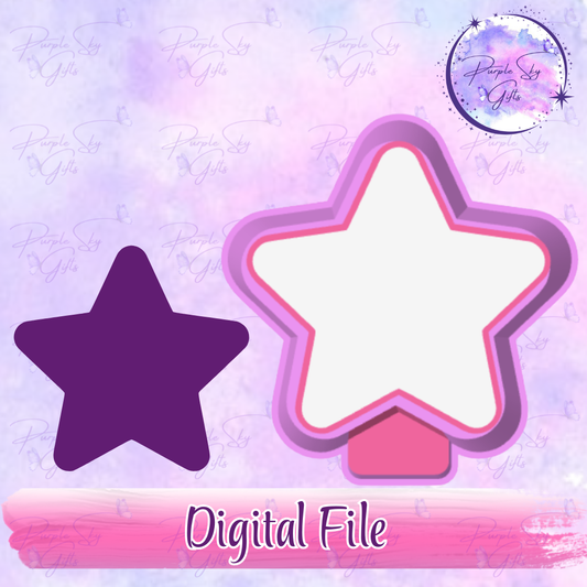 Star Mold Housing STL Digital File