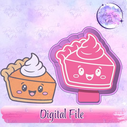 Slice Of Pie Mold Housing STL Digital File