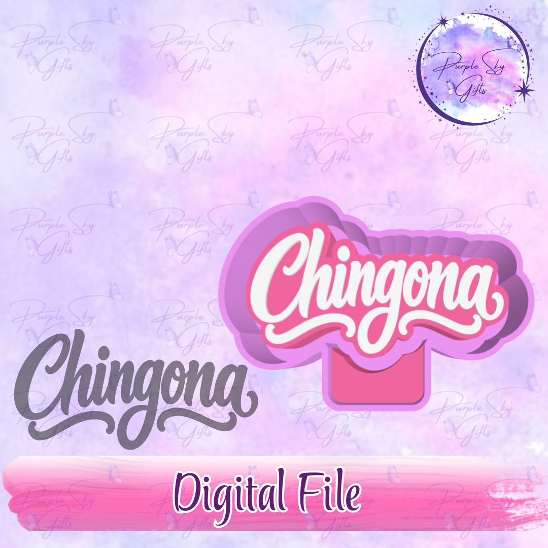Chingona Freshie Mold Housing STL Digital File