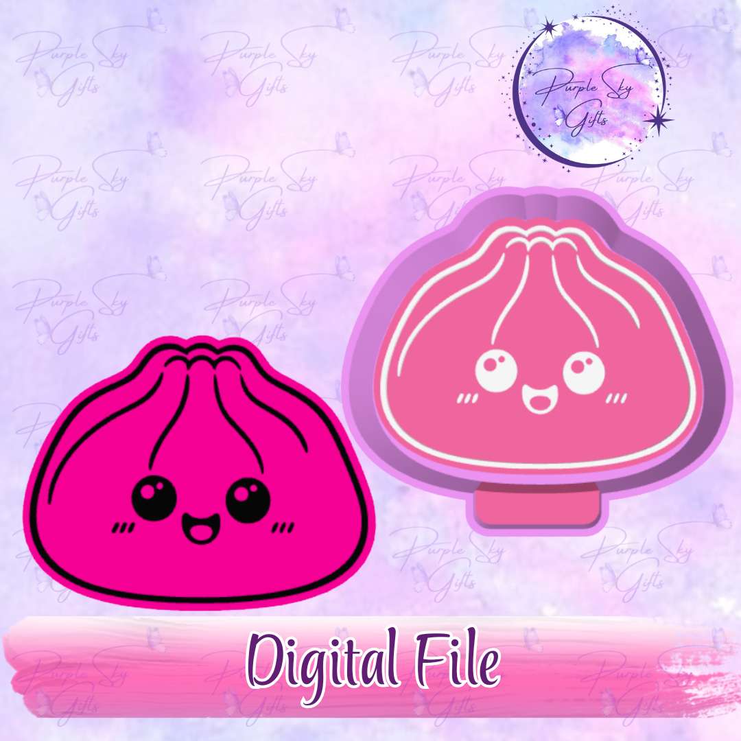 Cute Dumpling - Mold Housing STL Digital File