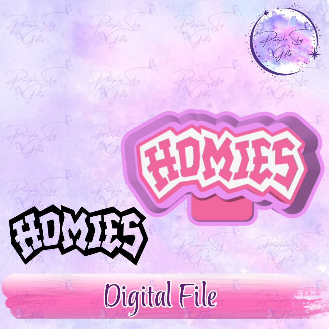 Graffiti Homies Freshie Mold Housing STL Digital File