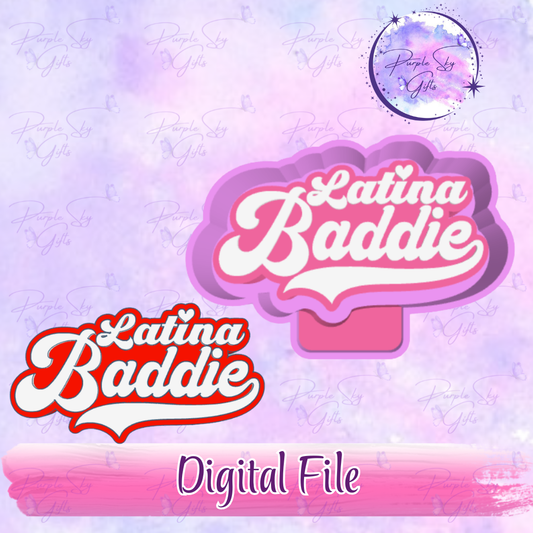 Latina Baddie - Mold Housing STL Digital File