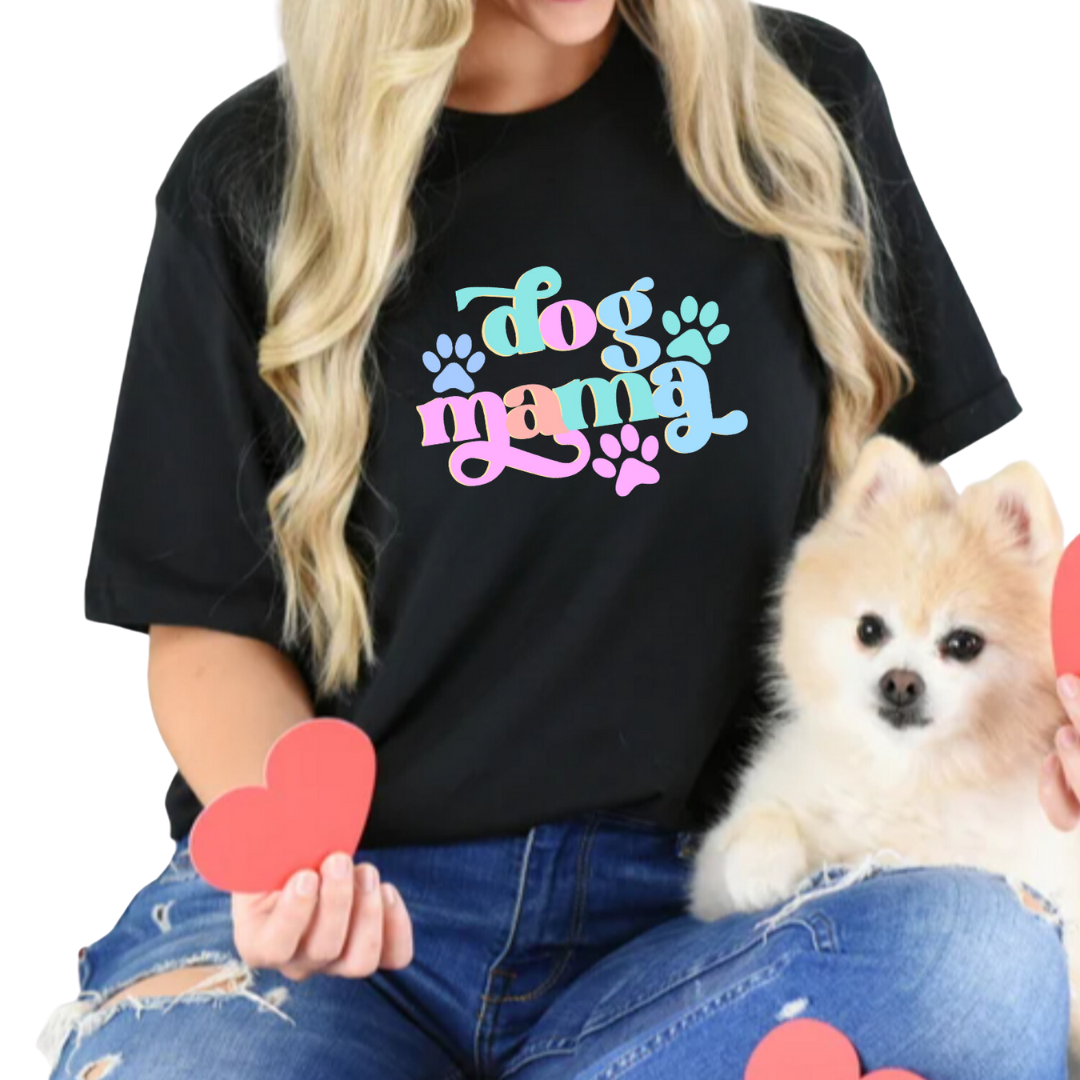 Dog Mama Unisex Human T-Shirt, Crewneck, Or Hoodie