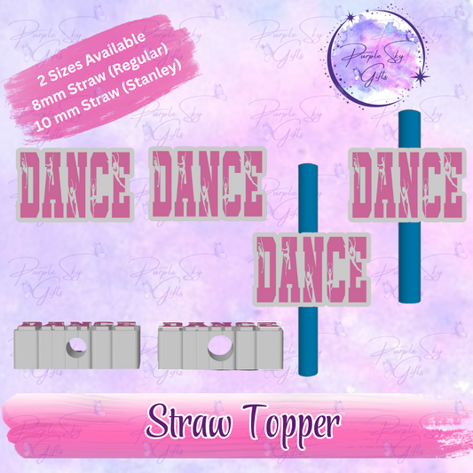 Dance Straw Topper