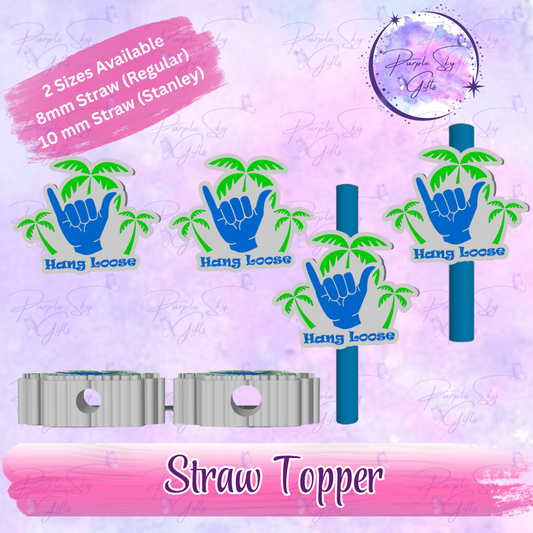 Hang Loose Straw Topper