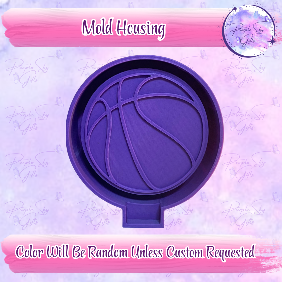 Basketball Freshie Mold Housing OR Silicone Mold