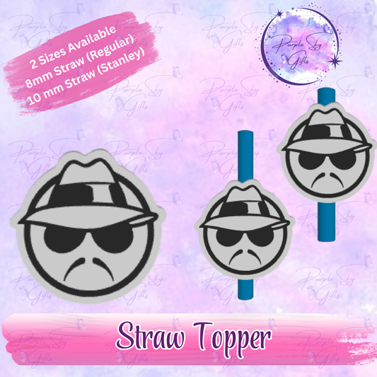 Lowrider Man Male Straw Topper