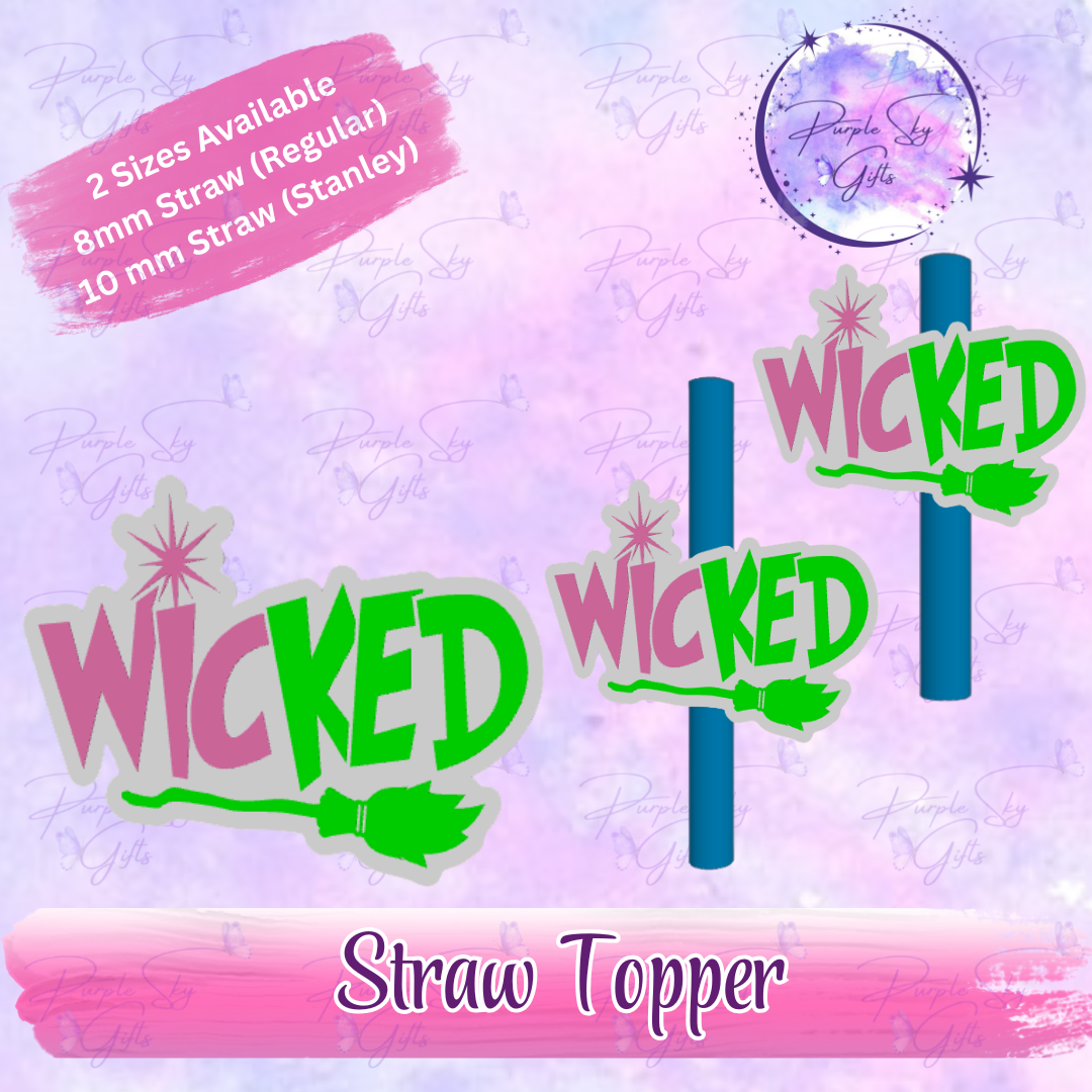 Wicked Straw Topper