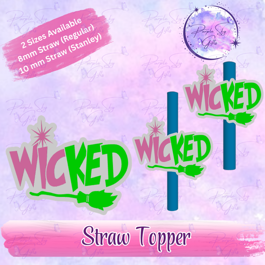 Wicked Straw Topper