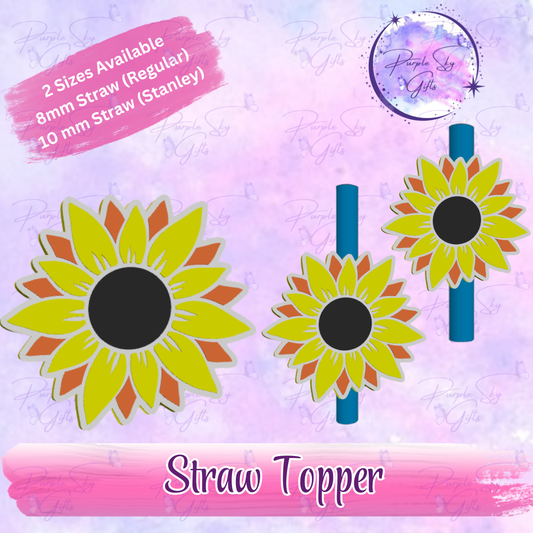 Sunflower Straw Topper