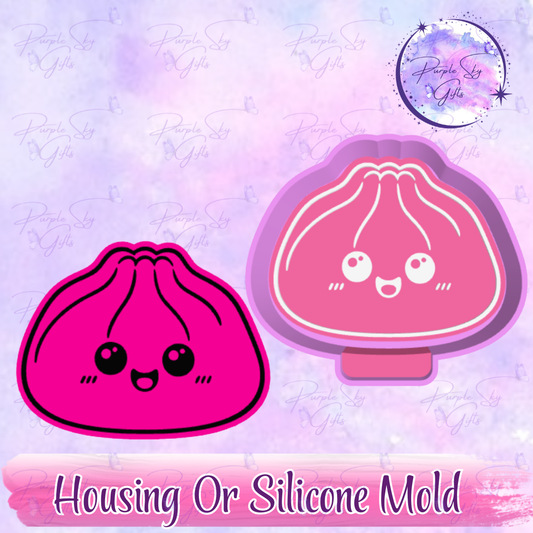 Cute Dumpling - Freshie Mold Housing or Silicone Mold