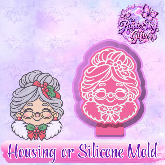 Mrs. Claus Freshie Housing or Silicone Mold