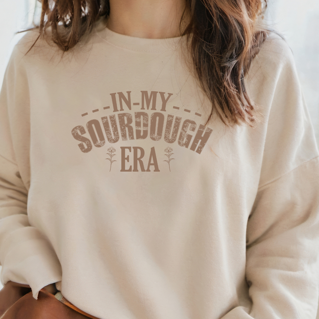 Boho Distressed In My Sourdough Era T-Shirt or Crewneck